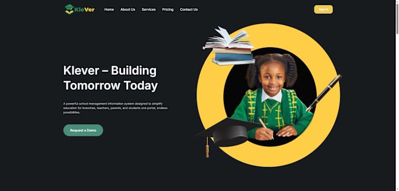 Cover image for Klever School Management System Development (SaaS)