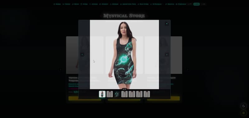 Cover image for Mystical Store: Fashion design and