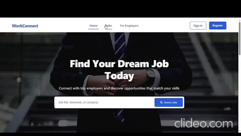 Cover image for Development of WorkConnect Online Job Portal