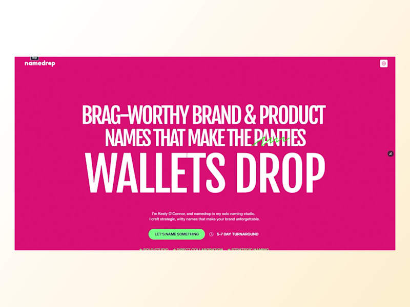 Cover image for Namedrop Branding and Digital Experience Project