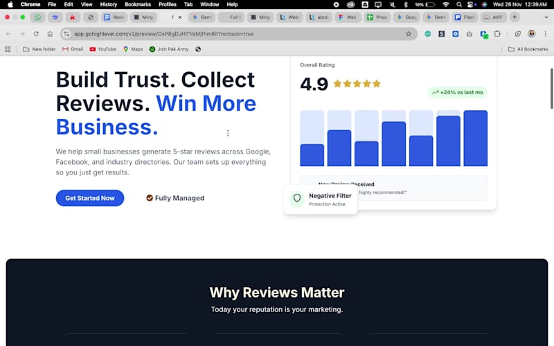 Cover image for A clean, conversion-optimized GoHighLevel funnel that automa...