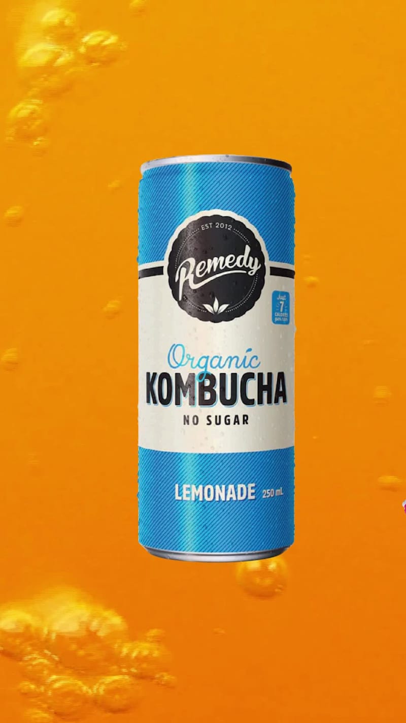 Cover image for Kombucha Drinks Video Animation