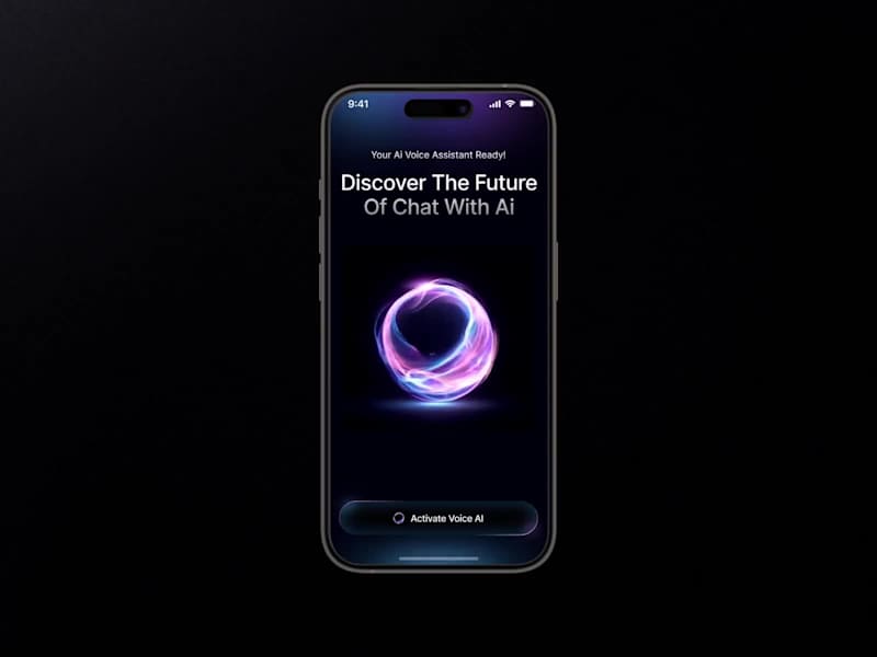 Cover image for Mobile AI Assistant Animation Project