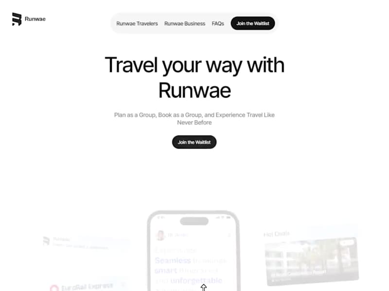 Cover image for Runwae Website - Built In Framer