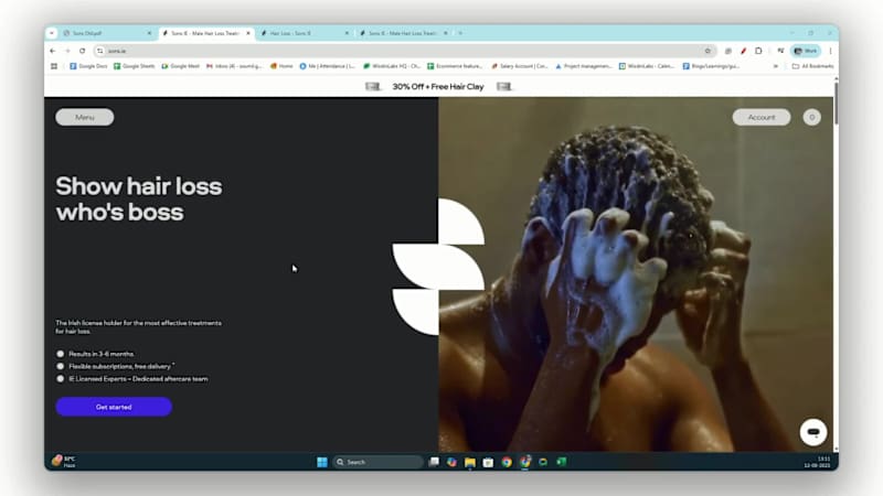 Cover image for Full Website Redesign for a Health & Wellness Brand