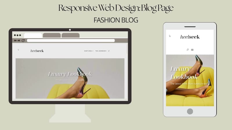 Cover image for Fashion Blog | Responsive Web Design, Content, Brand