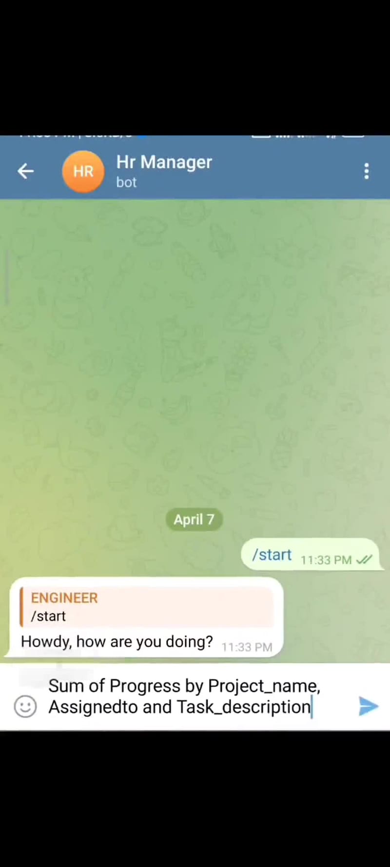 Cover image for Human Resource Intelligence Chatbot with SQL-Driven Data Vis...