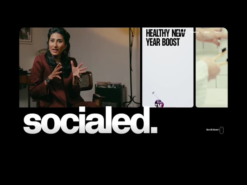 Cover image for Social media agency design and