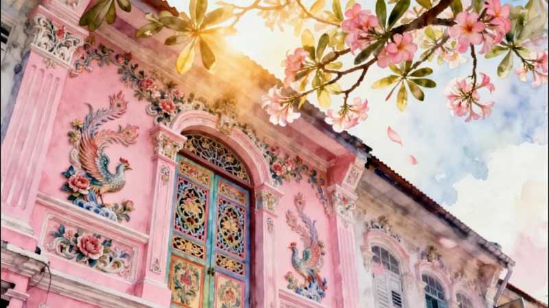 Cover image for Waking up inside a painting captures the sights and sounds o...