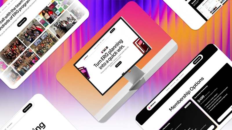 Cover image for ERGs.io SaaS Marketing Site Design & Development