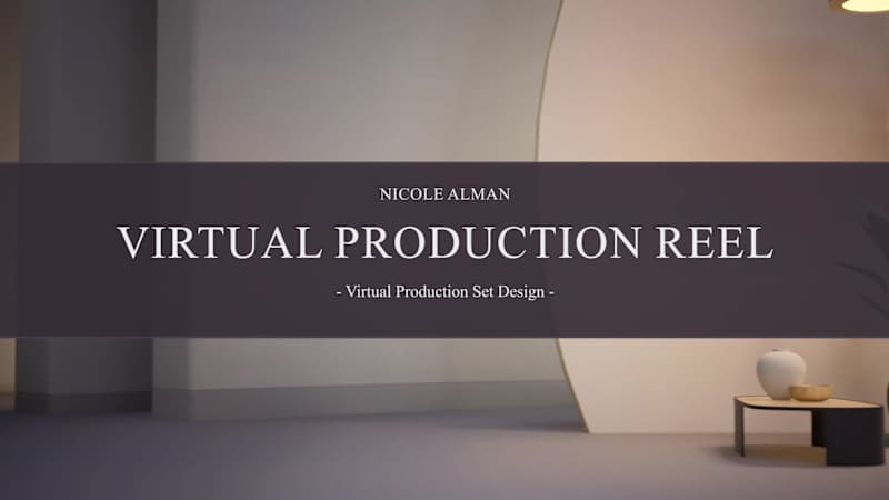 Cover image for Here's a demo reel of my set design work done for presenter ...