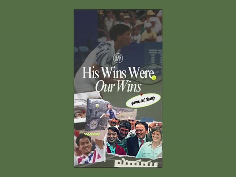 Cover image for Mike Chang x 1587 Tennis Capsule – Art Direction & Ad Creative