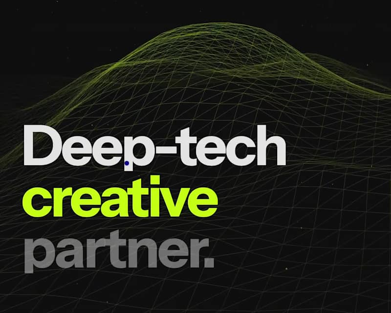Cover image for Deep-Tech Agency Hero Section | Motion & Interactivity