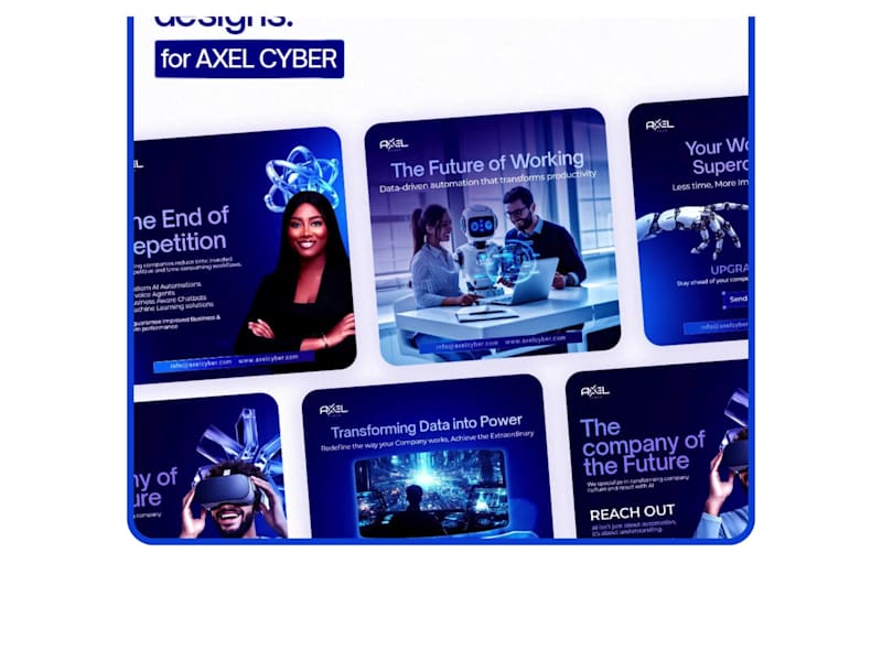 Cover image for Social Media & Ad Design - AI Agency