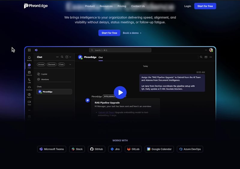 Cover image for PhronEdge (Design + Framer development)