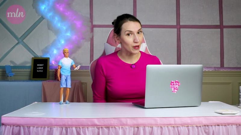 Cover image for Intro Talking head video for Mommy Labor Nurse - Logo Animat...