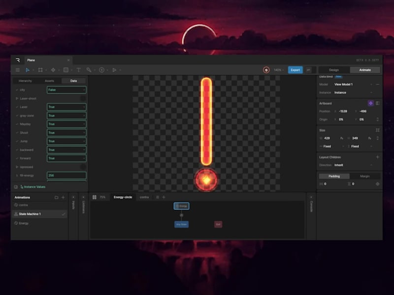 Cover image for My final submission to the #RiveChallenge I set out to build...