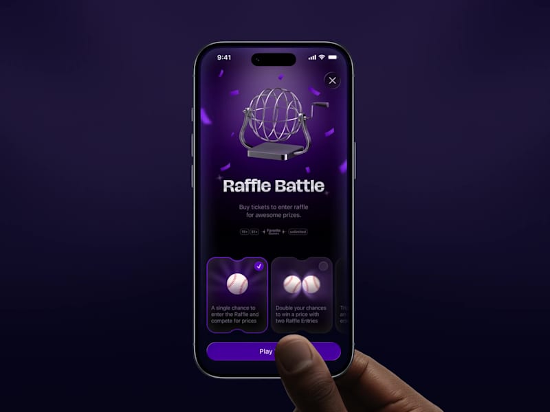 Cover image for One of the concepts I made for a sports app last month ⚾️