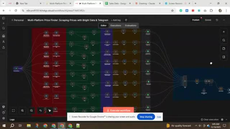 Cover image for Multi-Store Price Monitor with AI