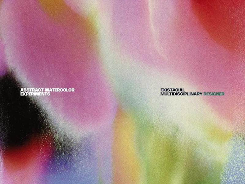 Cover image for Explore Abstract Watercolor Artistry: Unique Experiments