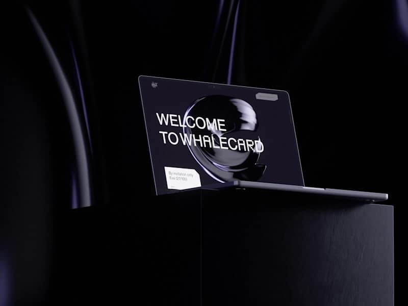 Cover image for Whalecard Brand Identity & Website Design