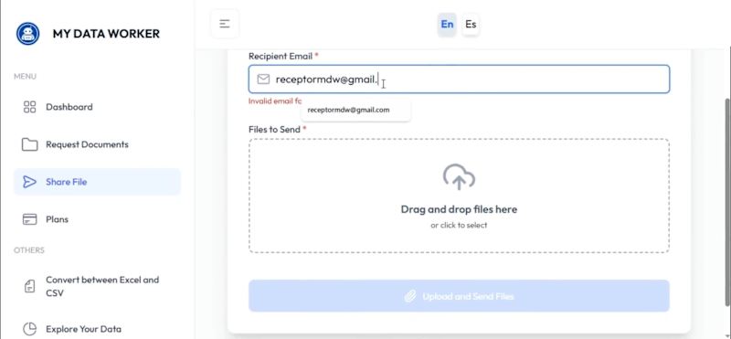 Cover image for Secure file sharing