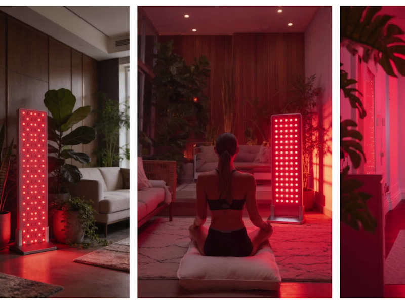 Cover image for AI-Assisted Images for Red Light Therapy Brand