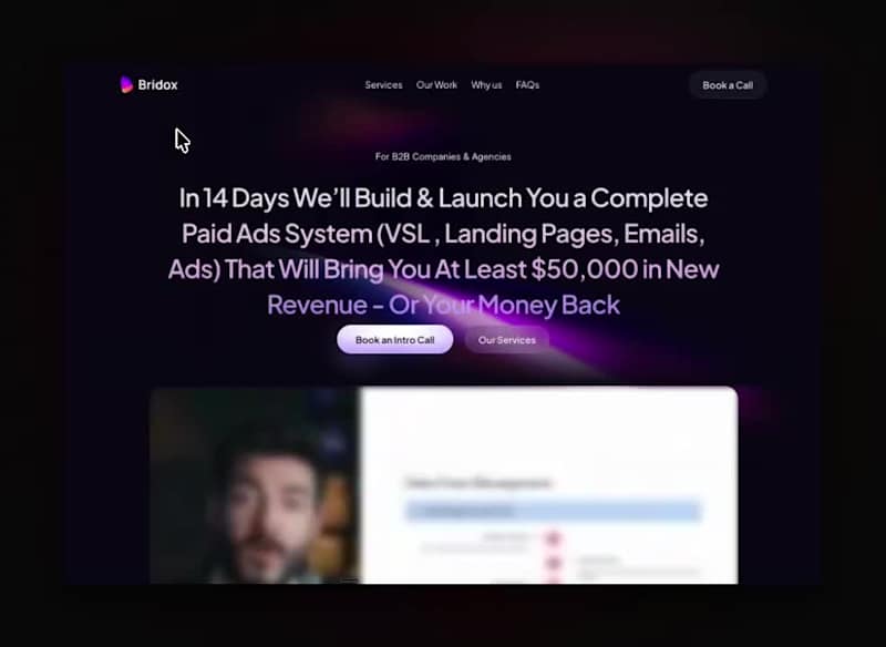 Cover image for How I Doubled Conversions for Bridox in 4 Weeks The Problem:...