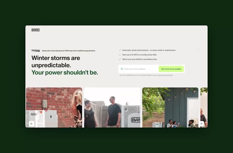 Cover image for High-Converting Landing Page Design for Base Power