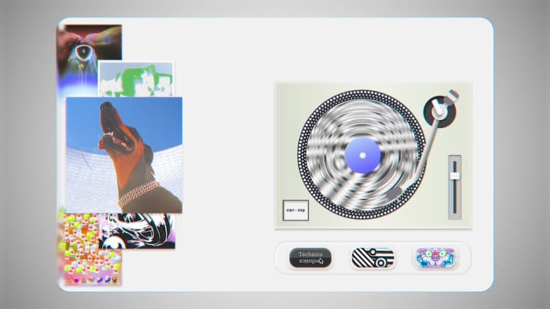 Cover image for Clear vinyl inspired this piece.