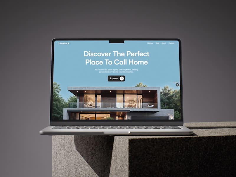 Cover image for Havelock Real Estate Website Design