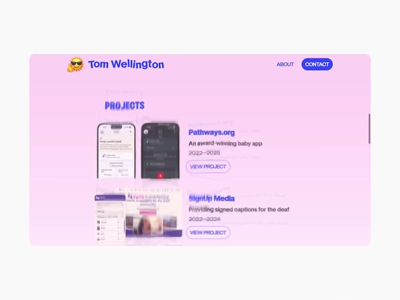 Cover image for tomwellington.design | My portfolio site