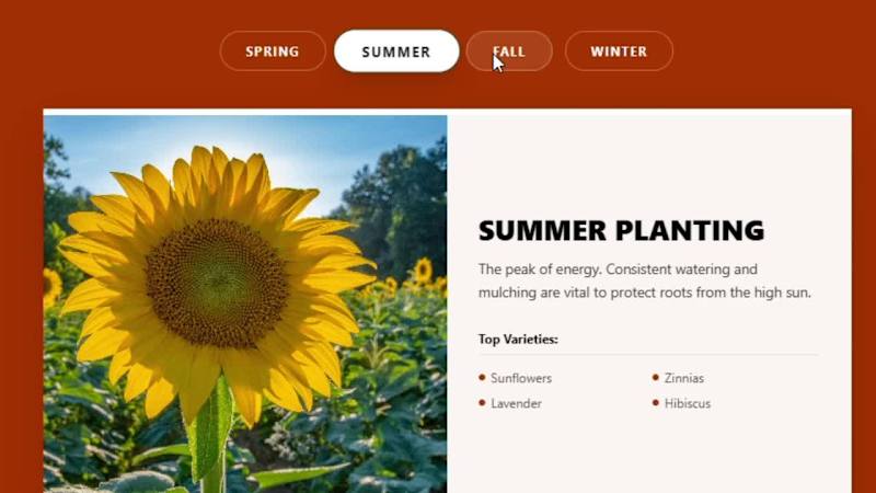 Cover image for Explore 'Gardens of the World': Interactive Web App Showcase