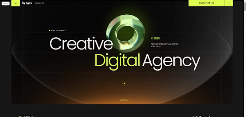 Cover image for Framer Web Design for Creative Agency