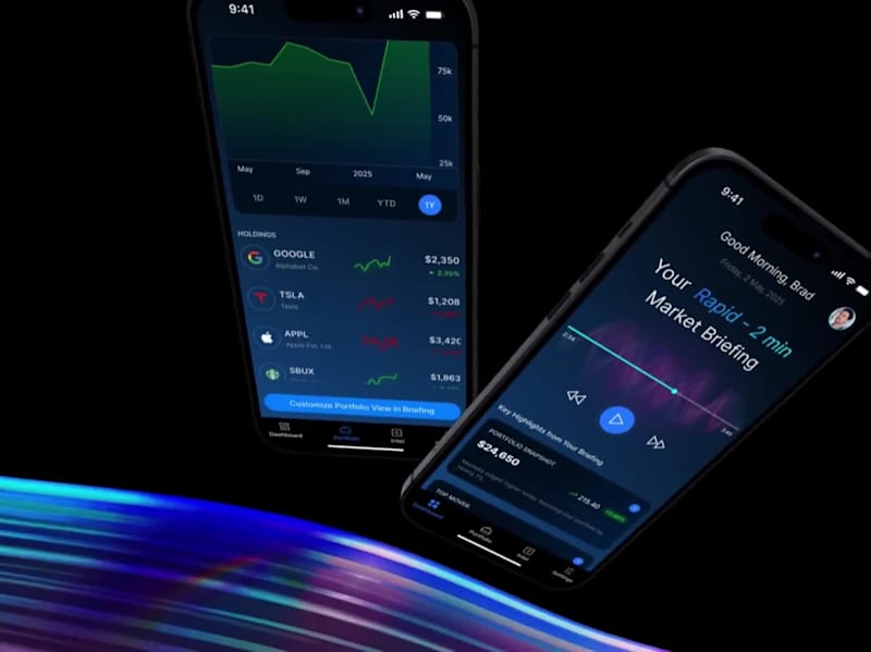 Cover image for Briefr: Personalized Audio Stock Market Briefing App