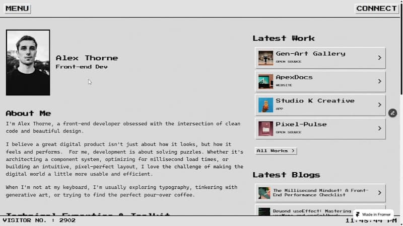 Cover image for I missed the old web. So I built a template that brings it b...
