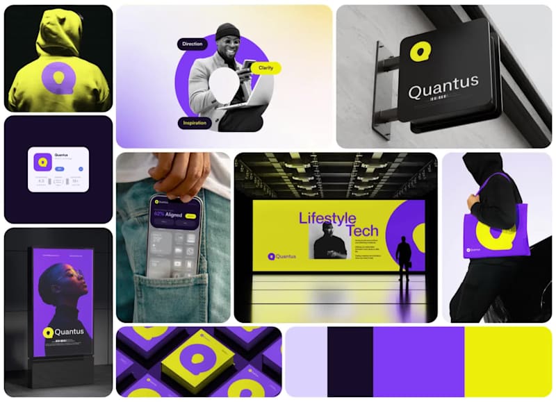 Cover image for Some selected bento grids of the logo and brand identity I m...