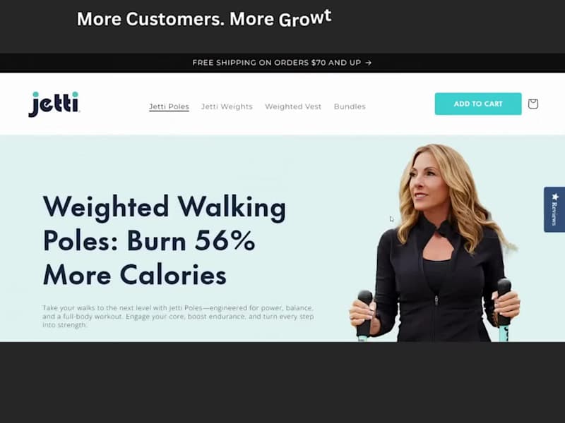 Cover image for Jetti Poles Product Page Development