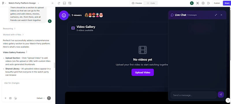 Cover image for A smooth watch-party platform where