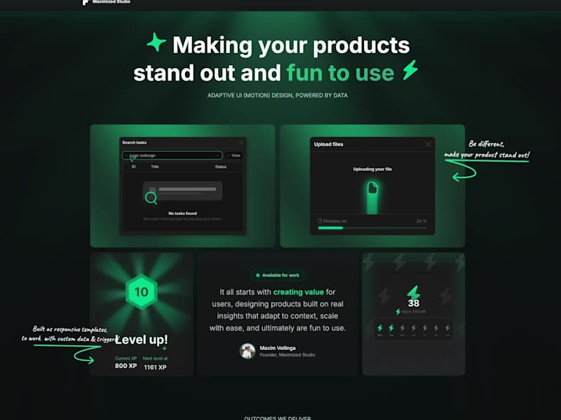 Cover image for Designing a site for your own brand is one of the toughest c...