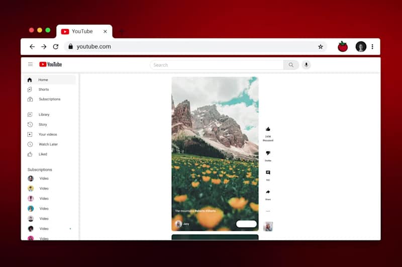 Cover image for Landing page animation for A Pomodoro Chrome Extension