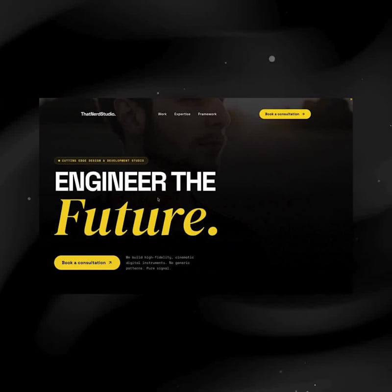 Cover image for Built this landing page for