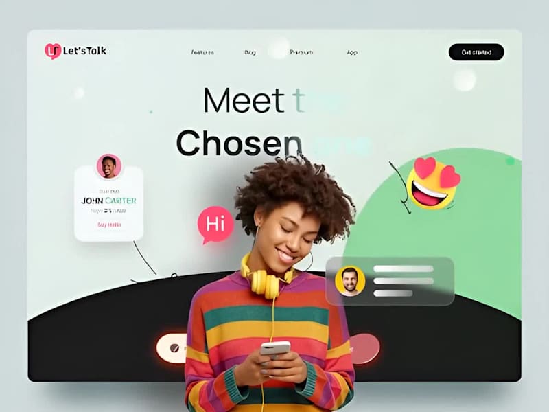 Cover image for High-Converting Landing Page Design for Let’s Talk