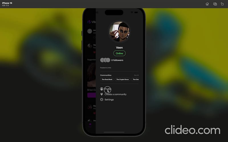 Cover image for Vibeforce : A web3 social media app