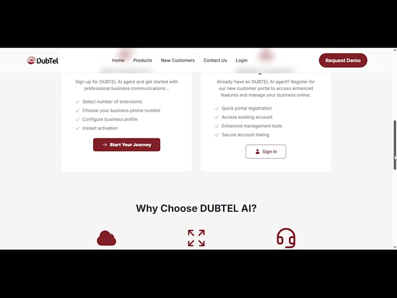 Cover image for Dubtel AI - AI-Powered Virtual