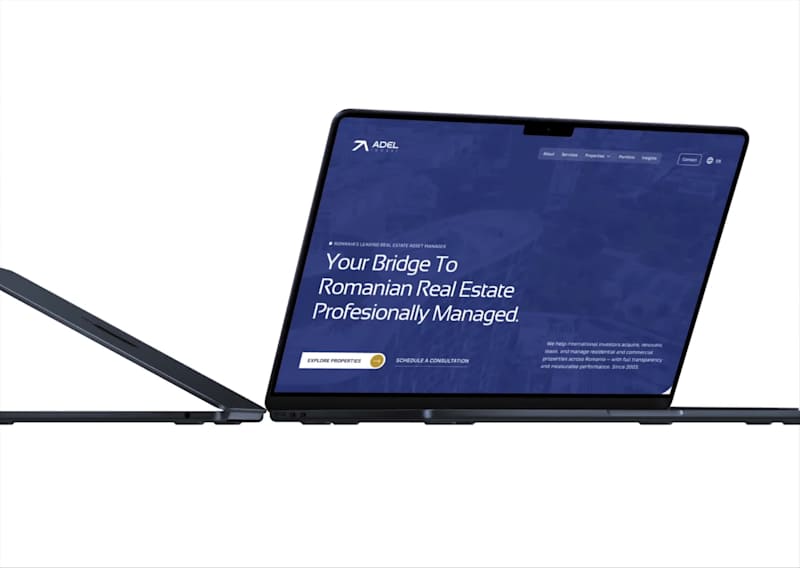 Cover image for Brand identity for ADEL Invest.

The