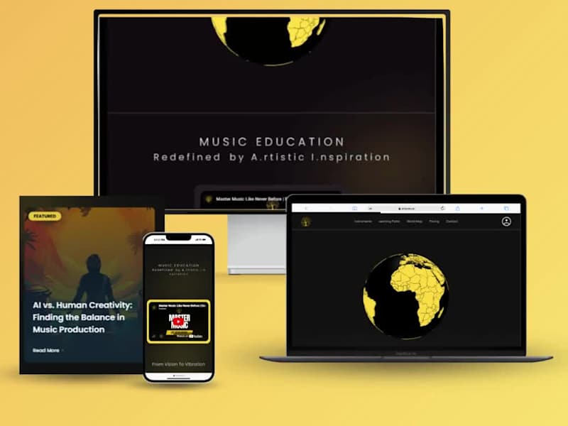 Cover image for AI-Powered Music Learning Platform Development