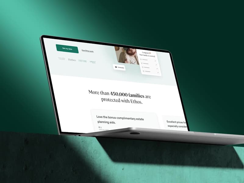 Cover image for Insurance website design