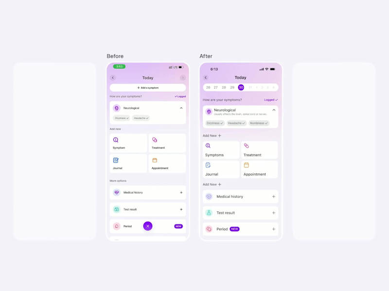 Cover image for Human Health iOS App UI Design audit & Redesign