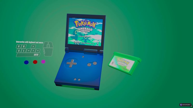 Cover image for Interactive Gameboy with Spline